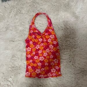 Floral Halter Top